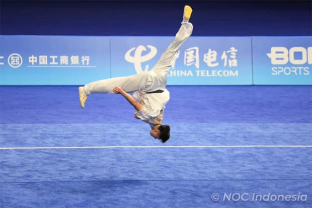 Tangis Edgar Xavier Pecah Raih Perak Cabang Wushu Asian Games 2022 Tangis Edgar Xavier Pecah Raih Perak Cabang Wushu Asian Games 2022