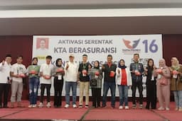 Serentak, Partai Perindo Aktivasi 1.000 KTA Berasuransi Warga Bandung