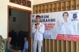 Bacaleg Perindo Muhammad Irfan Syauqi Sosialisasikan KTA Berasuransi