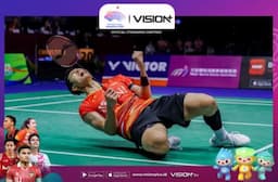 Nonton Live Cabang Olahraga Badminton di Asian Games 2022 di Vision+, Berikut Jadwalnya