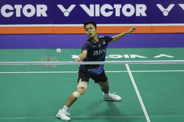Indonesia vs Korea Selatan: Anthony Ginting Rebut Poin Pertama Indonesia vs Korea Selatan: Anthony Ginting Rebut Poin Pertama