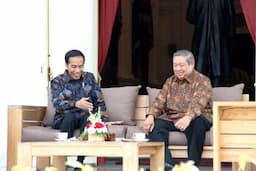 SBY Bertemu Jokowi di Istana Bogor selama Sejam