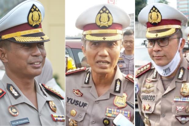 3 Dirlantas Polda Metro Jaya Terakhir, Semuanya Pecah Bintang 3 Dirlantas Polda Metro Jaya Terakhir, Semuanya Pecah Bintang