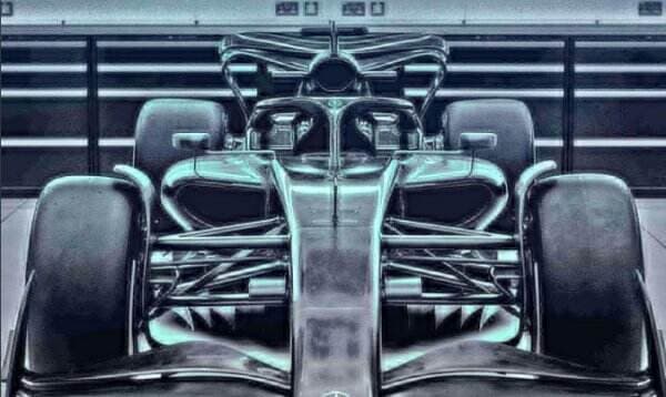 Jelang F1 2022, Mercedes AMG Petronas Pamer Siluet Mobil yang Akan Dipakai Lewis Hamilton