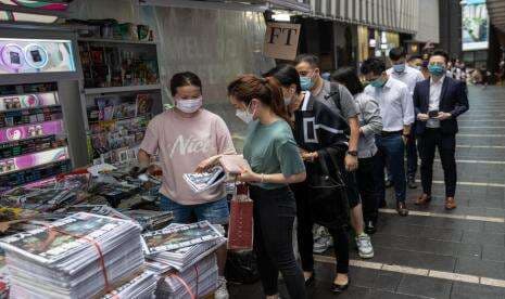 Media Independen Hong Kong Berguguran Akibat Tekanan China