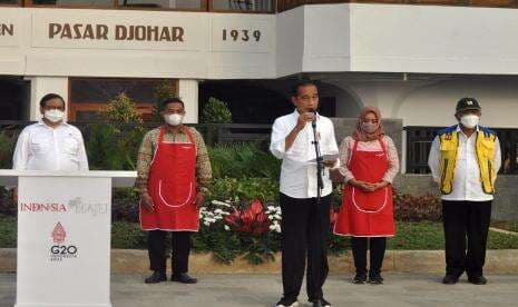 Resmikan Pasar Djohar, Jokowi: Saya Titip...