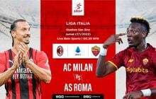 Prediksi AC Milan vs AS Roma: I Rossoneri Dihadang Serigala Tangguh