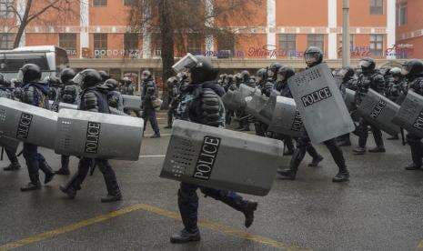 Delapan Polisi dan Garda Nasional Tewas dalam Kerusuhan di Kazakhstan