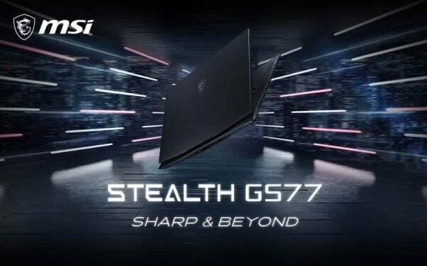 [CES 2022] MSI Stealth GS77 2022: Performa Gaming Semakin Kencang dengan Intel Core Generasi Ke-12 dan Nvidia RTX