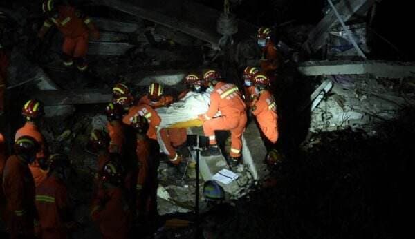 Korban Tewas Ledakan Bangunan Kantin di China Jadi 16 Orang