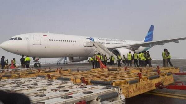 Garuda Indonesia Terbangkan 65 Ton Bantuan Kemanusiaan Pemri Ke Afghanistan