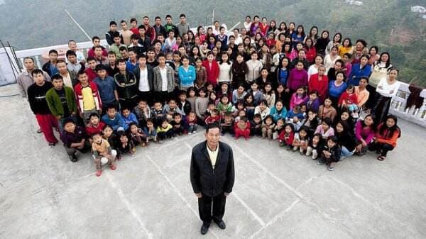 Miliki 38 istri, 89 anak dan 36 cucu, Pria Ini Disebut Kepala Keluarga Terbesar di Dunia