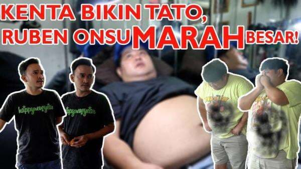 Ruben Onsu Marah Kenta Yamaguchi Pasang Tato Gambar Wajahnya Ruben Onsu Marah Kenta Yamaguchi Pasang Tato Gambar Wajahnya