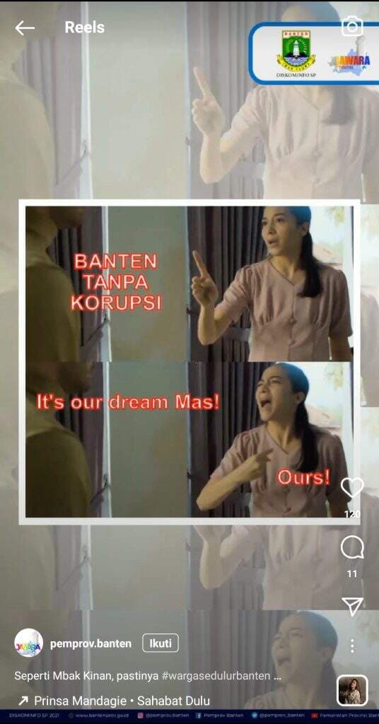 Pemprov Banten pakai Meme Layangan Putus untuk Gaungkan ‘Banten tanpa Korupsi’, Komenter Netizen Pedas: Ngimpi!! Pemprov Banten pakai Meme Layangan Putus untuk Gaungkan ‘Banten tanpa Korupsi’, Komenter Netizen Pedas: Ngimpi!!