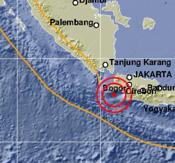 Gempa di Banten Tidak Berpotensi Tsunami