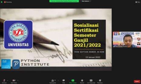 Tingkatkan Kompetensi Mahasiswa dengan Sertifikasi Python Tingkatkan Kompetensi Mahasiswa dengan Sertifikasi Python
