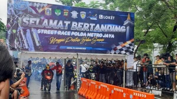 Kapolda Metro Buka Street Race Ancol, 350 Pembalap Liar Berkompetisi