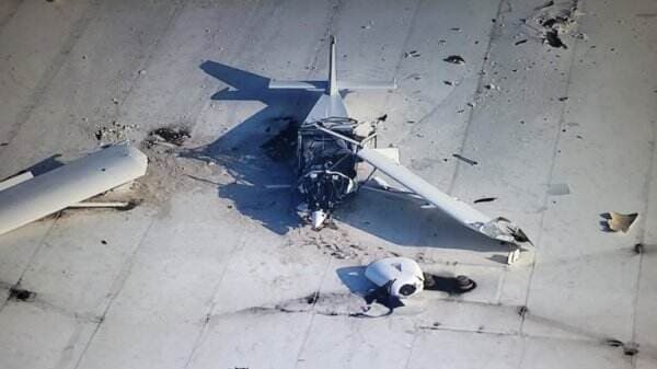 Pesawat Tabrak Atap Gedung Dekat Bandara, Pria 77 Tahun Jadi Korban