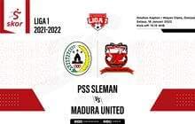 PSS Sleman vs Madura United: Prediksi dan Link Live Streaming