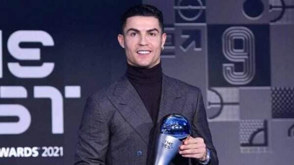 Paling Subur, Cristiano Ronaldo Raih Penghargaan Spesial FIFA The Best 2021
