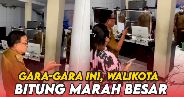 VIDEO: Gara-gara Ini, Walikota Bitung Marah Besar saat Sidak di Kantor Disdukcapil VIDEO: Gara-gara Ini, Walikota Bitung Marah Besar saat Sidak di Kantor Disdukcapil