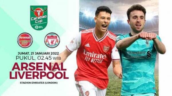Prediksi Carabao Cup Arsenal vs Liverpool: Misi Berat The Gunners