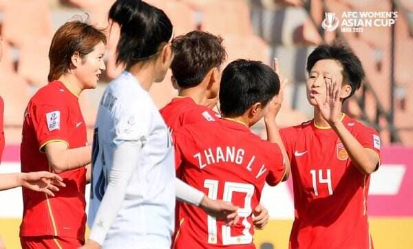 Hasil Piala Asia Wanita 2022: China Pesta Gol ke Gawang Taiwan!