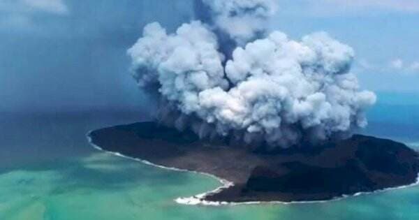 Letusan Gunung Berapi Tonga, 500 Kali Lebih Dahsyat Dibanding Bom Atom