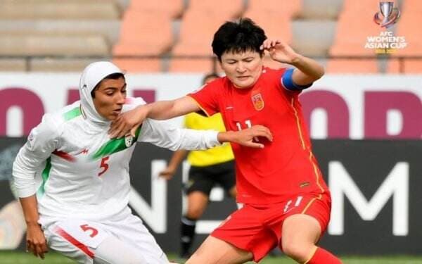 Hasil Piala Asia Wanita 2022: China Gulung Iran 7-0, Wang Shuang dkk Kuasai Grup A