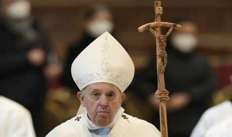 Paus Fransiskus Prihatin Ketegangan di Ukraina Meningkat