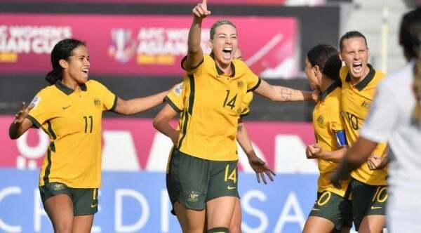 Hasil Piala Asia Wanita 2022: Timnas Putri Australia Hajar Filipina 4-0