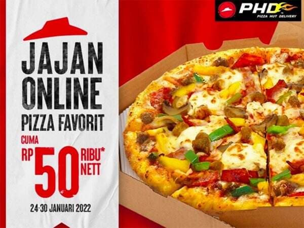 Promo Pizza Hut Ukuran Reguler Cuma Rp50 Ribu, Buruan Serbu!