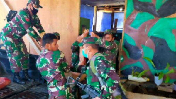 Pos TNI Diserang, 1 Prajurit Gugur Ditembak KKB Papua