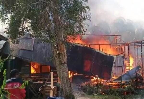 Kebakaran Lagi di Batola, Dua Rumah di Anjir Pasar Kota Ludes