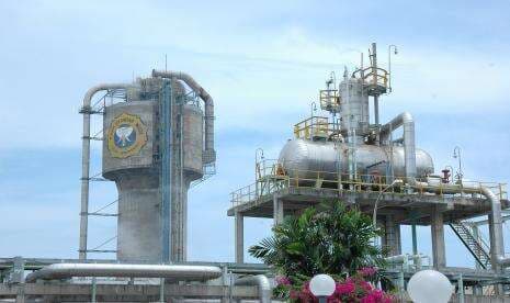 Pabrik Amoniak-1 Kembali Beroperasi Setelah 10 Tahun Mati