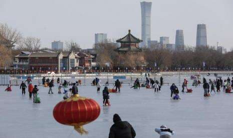 Beijing Jelang Olimpiade Bersih dari Kembang Api Imlek