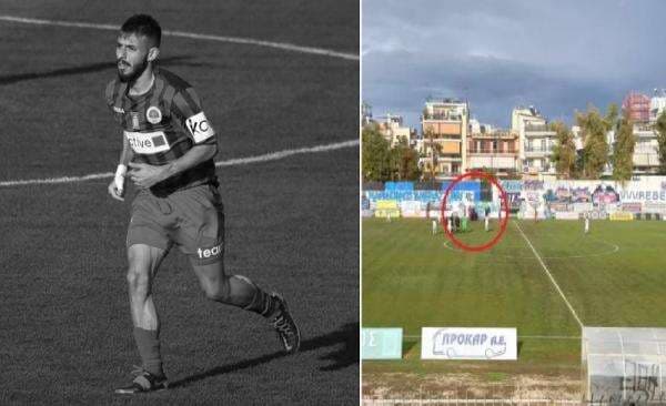 Roboh saat Tanding, Pesepak Bola Muda Yunani Meninggal Dunia di Lapangan Roboh saat Tanding, Pesepak Bola Muda Yunani Meninggal Dunia di Lapangan