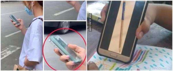 11 Potret lucu orang saat pakai HP ini nyelenehnya bikin geleng kepala 11 Potret lucu orang saat pakai HP ini nyelenehnya bikin geleng kepala