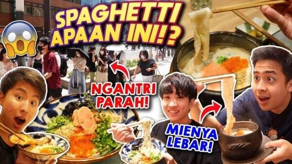 Jerome Polin Rela Antre Panjang Demi Cicipi Spaghetti Viral di Tokyo!