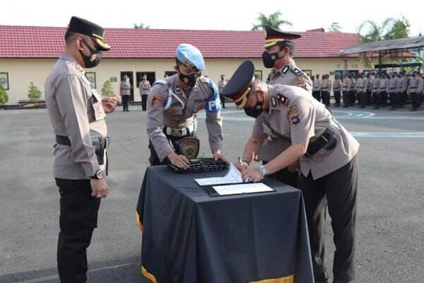 Termasuk Waka, Empat Pejabat Utama di Polres Barito Kuala Berganti