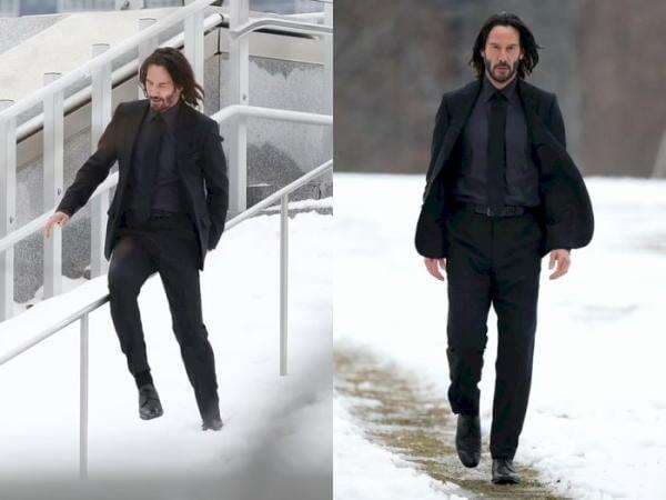 Sederet Foto 'John Wick 4' di Set Syuting, Keanu Reeves Terlihat Bersenang-senang Sederet Foto 'John Wick 4' di Set Syuting, Keanu Reeves Terlihat Bersenang-senang