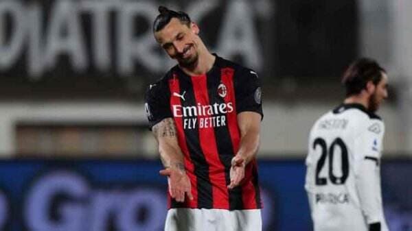Jelang Derby della Madonnina, AC Milan ‘Ditinggal’ Ibrahimovic dan Rebic