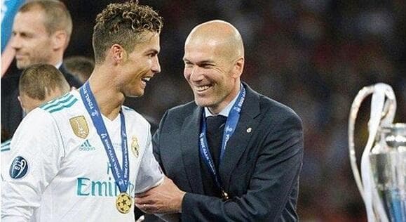 Segera Resmi Jadi Pelatih PSG, Zidane Rekrut Cristiano Ronaldo sebagai Pembelian Pertama