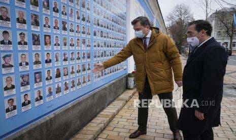 Warga Ukraina Gelar Aksi Dukungan Lawan Rencana Invasi Rusia