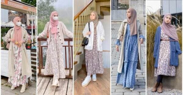 5 Cara Padu Padan Outer dan Dress buat Hijabers, Makin Modis untuk Daily Outfit-mu