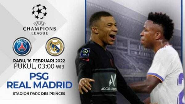 Data Fakta Paris Saint-Germain vs Real Madrid di Liga Champions: Pemenang Selalu ke Final