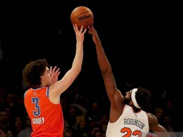 Knicks Akhirnya Tunduk dari Thunder setelah Overtime, Josh Giddey Main Gemilang