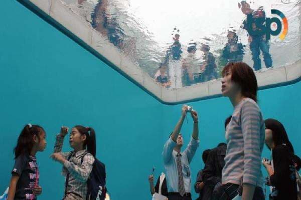 Jepang Bikin Kolam Renang Unik, Enggak Bikin Penggunanya Basah Kuyup Jepang Bikin Kolam Renang Unik, Enggak Bikin Penggunanya Basah Kuyup