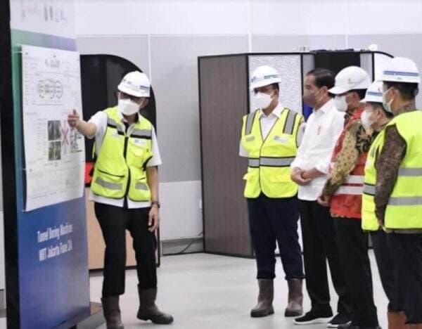 Ketika Anies Bangga Konstruksi MRT Fase 2A Dibangun 100% oleh Anak Bangsa