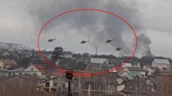 Rebut Lapangan Terbang Dekat Kiev, Rusia Kerahkan hingga 200 Helikopter